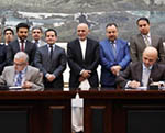 قرارداد دیزاین  مجتمع اداری دارالامان با یک شرکت عربی امضا شد